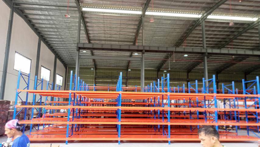 Custom warehouse racking system installation by Shelves and Storage Equipment - Large-scale industrial storage project